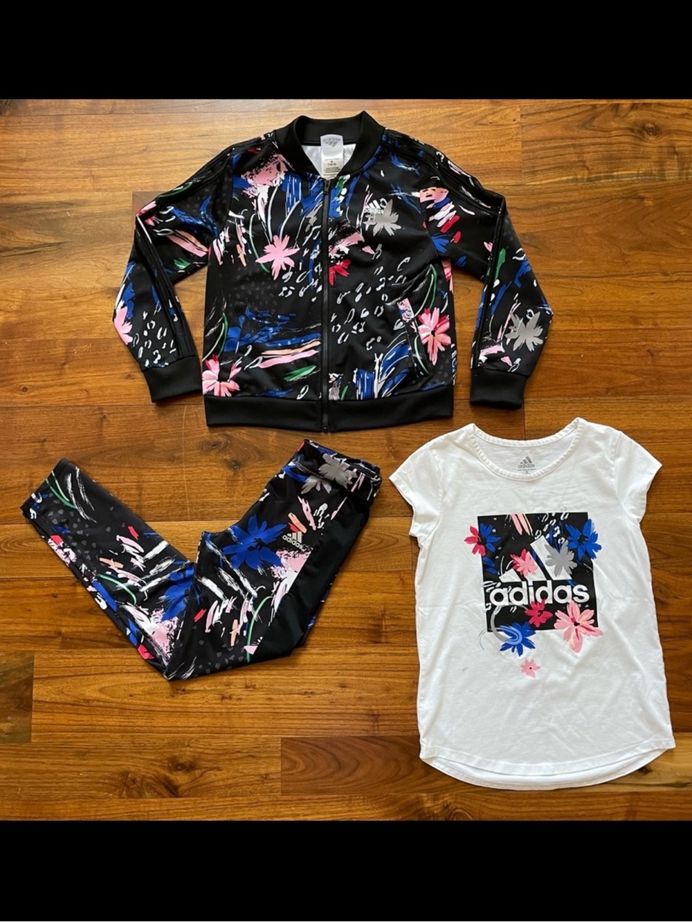 Adidas Girls Active Set Size Medium (10-12)